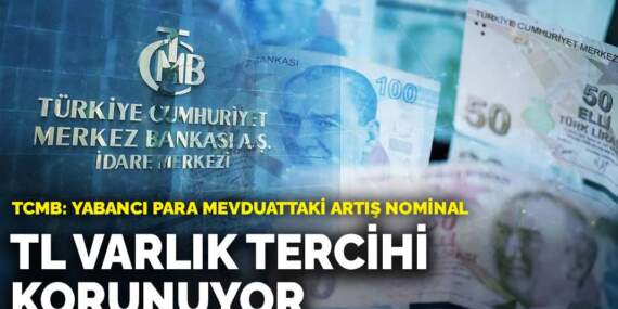 TCMB: TL varlık tercihi korunuyor