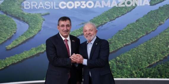 Cevdet Yılmaz’dan Brezilya temasları: Lula da Silva ile görüştü
