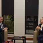 Ahmet Davutoğlu, Arnavutluk Cumhurbaşkanı Begaj ile görüştü