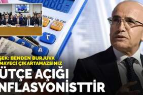 Şimşek: Benden burjuva sermayeci çıkartamazsınız