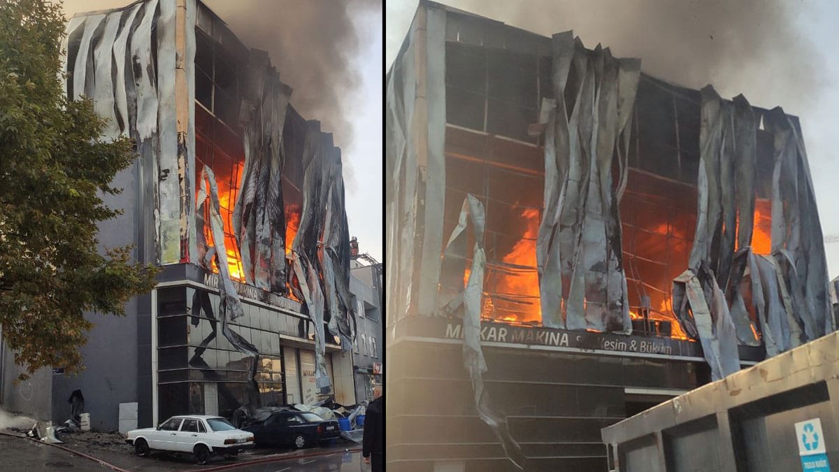 Kocaeli’de parfüm deposunda yangın: 6 ölü, 1’i ağır 7 yaralı