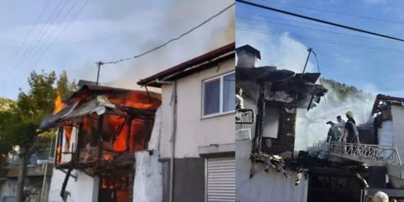 Burdur’da evde çıkan yangın bir aileyi yok etti! Yaşlı çift hayatını kaybetti