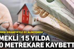 Eskiden ikramiyeyle ev alınıyordu: Emekli 15 yılda 10 metrekare kaybetti