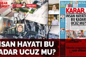 İnsan hayatı bu kadar ucuz mu?