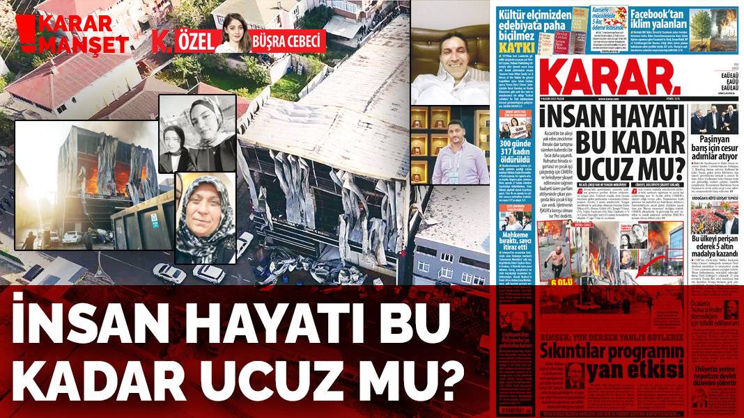 İnsan hayatı bu kadar ucuz mu?
