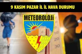 Meteoroloji’den yeni uyarı geldi! Tüm Türkiye’yi yakından ilgilendiriyor: İşte 9 Kasım il il hava durumu