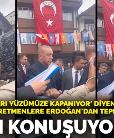 ‘Partinin kapıları yüzümüze kapanıyor’ diyen atanamayan öğretmenlere Erdoğan’dan tepki: Yalan konuşuyorsun