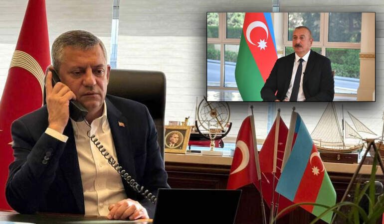 Özgür Özel, Aliyev ile telefonda görüştü
