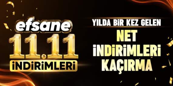 Hepsiburada’da Efsane 11.11 indirimleri başladı