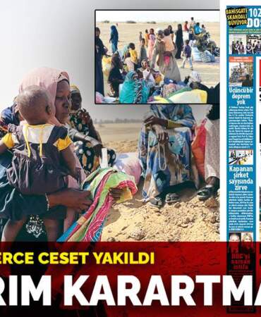 Sudan’da binlerce ceset yakıldı: Soykırım karartması
