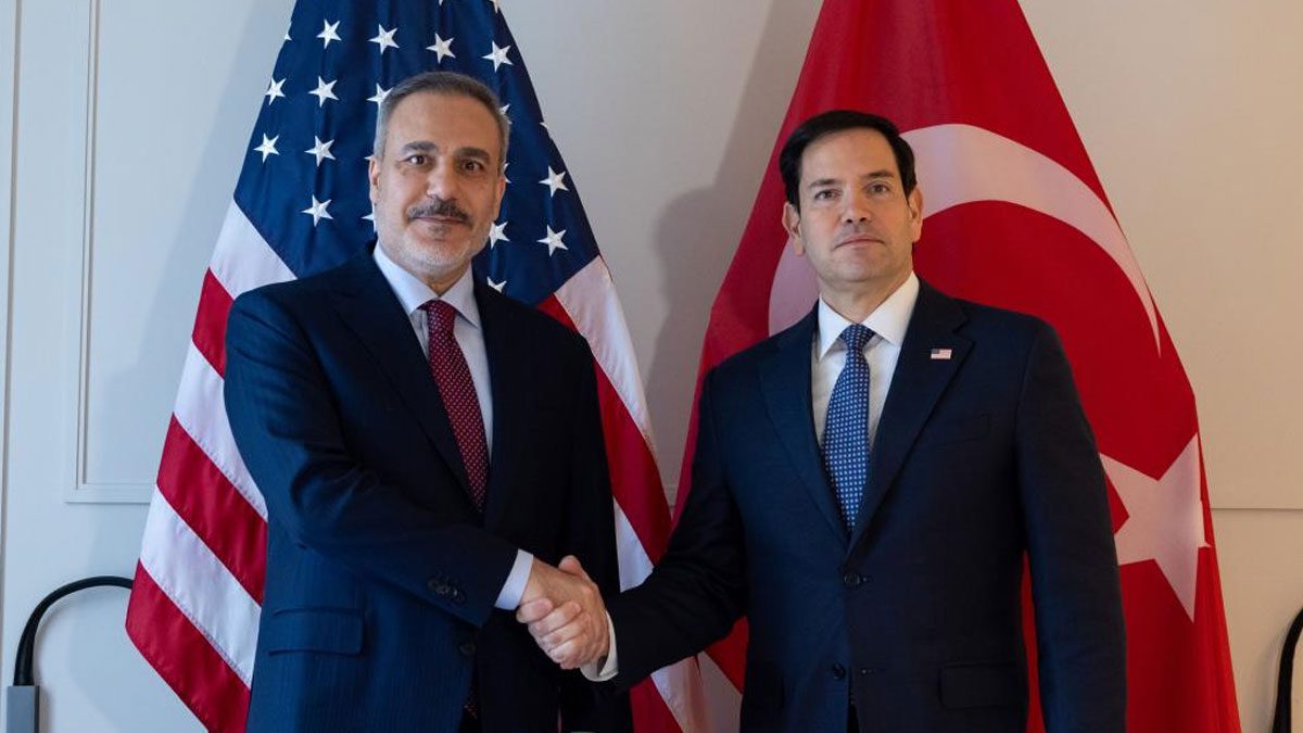 Bakan Fidan, Beyaz Saray’da Rubio ile bir araya geldi