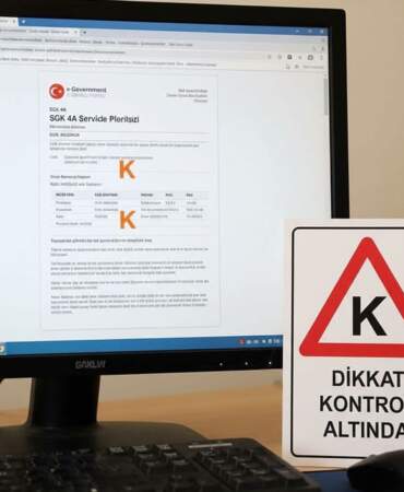 SGK’dan K harfi uyarısı! e-Devlet hizmet dökümünde K harfi ne anlama gelir? Kontrol altına alınan iş yeri nedir?