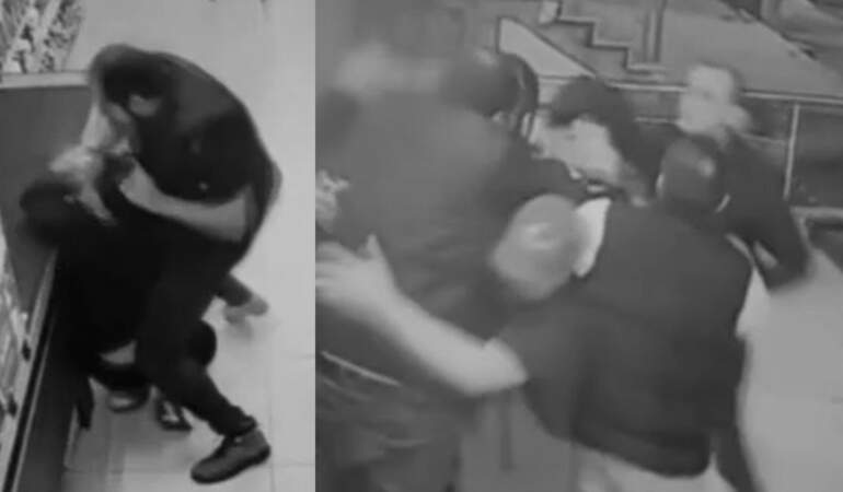 Şeker uyarısı şiddete dönüştü! Çocuğu uyarak kasiyer ve çalışana böyle saldırdı
