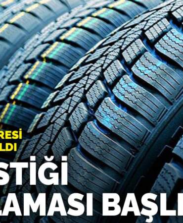 Kış lastiği uygulaması başlıyor: Son tarih verildi