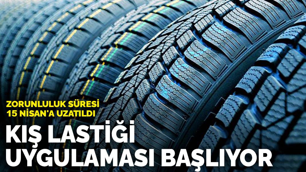 Kış lastiği uygulaması başlıyor: Son tarih verildi