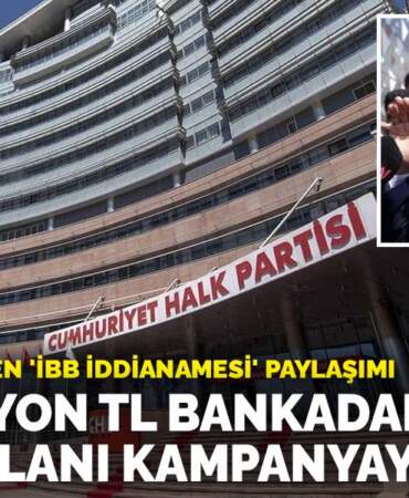 Gürsel Tekin’den ‘İBB İddianamesi’ paylaşımı: 24.8 milyon TL bankadan, eksik kalanı kampanyayla geldi