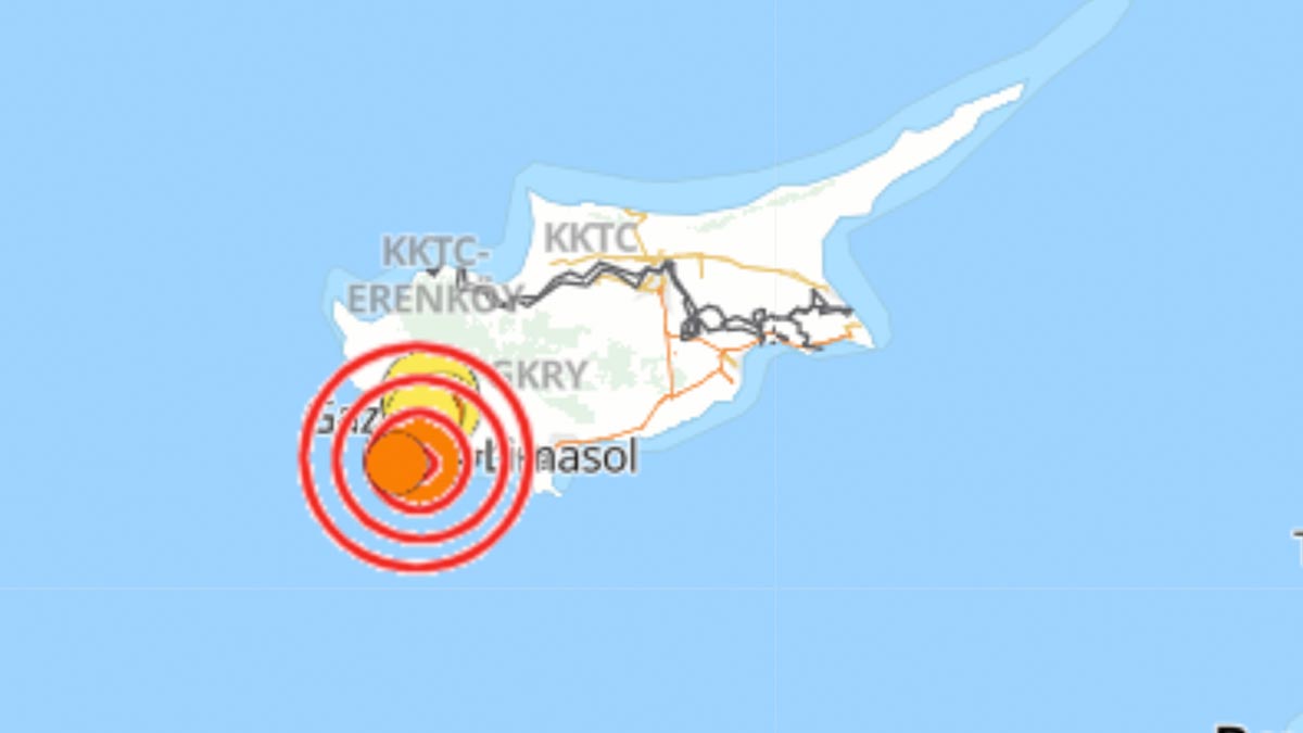 Akdeniz’de bir deprem daha