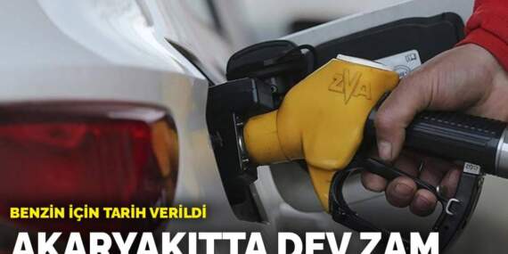 Akaryakıtta dev zam: Benzin için tarih verildi