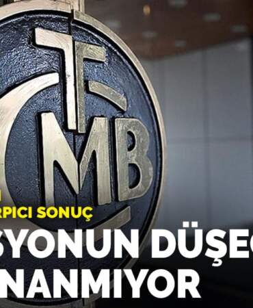 Merkez Bankası anketinden çarpıcı sonuç: Enflasyonun düşeceğine kimse inanmıyor
