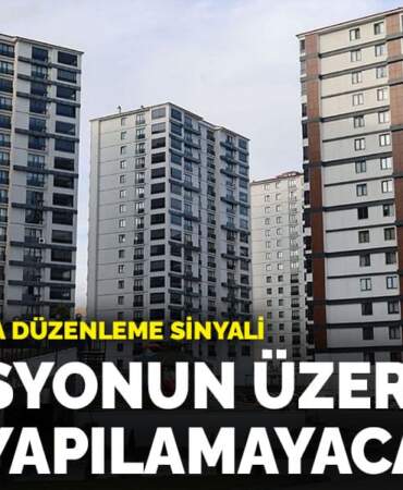 Site aidatlarına düzenleme sinyali: Enflasyonun üzerinde artış yapılamayacak