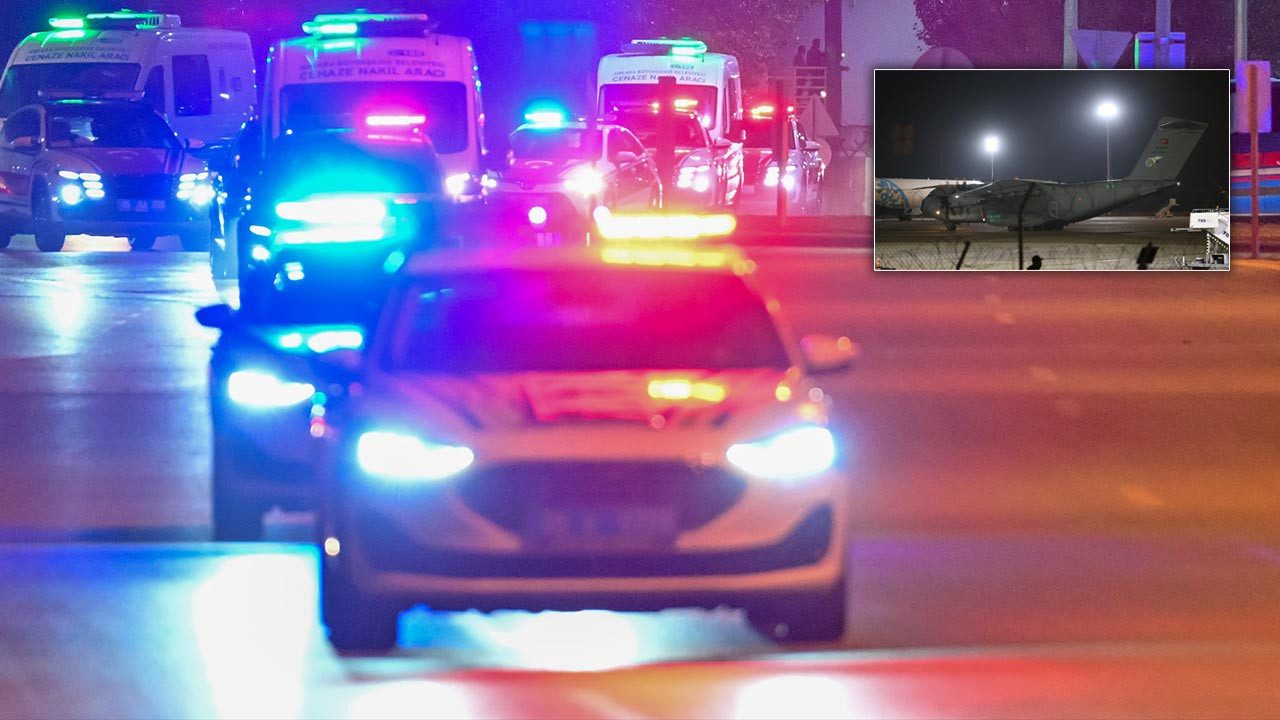 20 Şehidimizi Taşıyan Uçak Ankara’da