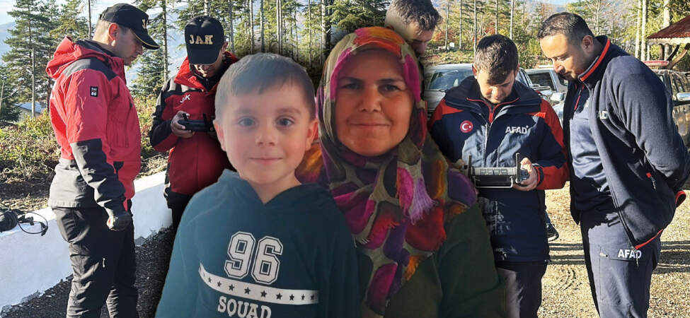 3 Gündür Tek Bir İz Yok! Kadavra Köpekleriyle Arıyorlar: Anne Huriye ve Oğlu Osman Nerede?