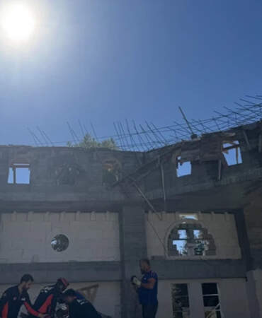 Adıyaman’da Cami İnşaatında Göçük! 6 İşçi Ölümden Döndü