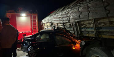 Afyonkarahisar’da Feci Kaza! 2 Ölü, 2 Yaralı