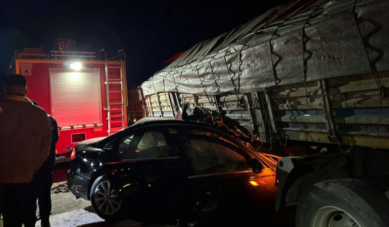 Afyonkarahisar’da Feci Kaza! 2 Ölü, 2 Yaralı
