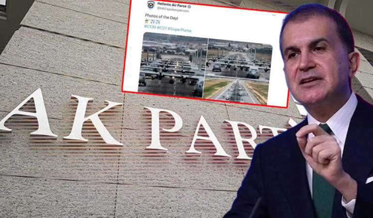 AK Parti’den Yunanistan’ın Skandal C130 Paylaşımına Sert Tepki! ‘Lanetliyoruz’