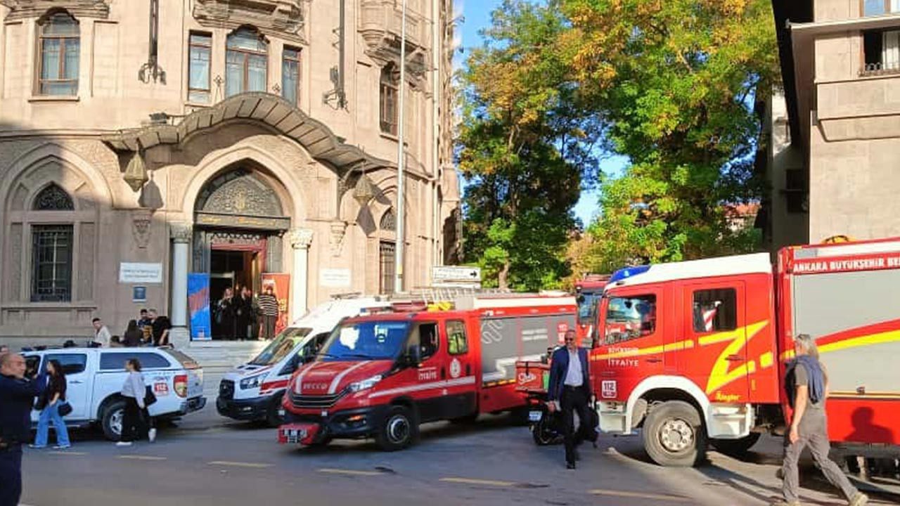 Ankara Sosyal Bilimler Üniversitesi’nde Panik Anlar!