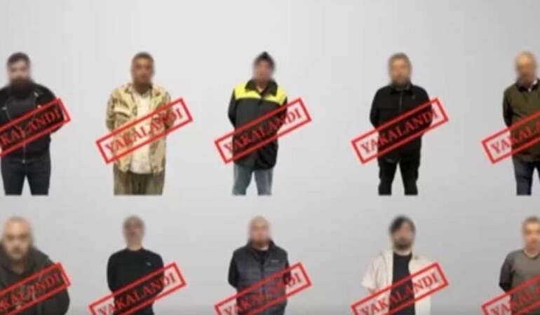 Bakan Yerlikaya Duyurdu: 7’si Kırmızı Bültenle Aranan 10 Şüpheli Yakalandı