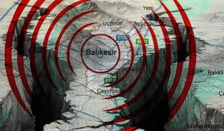 Balıkesir Sındırgı Beşik Gibi Sallandı! Sabah Saatlerinde Art Arda Deprem
