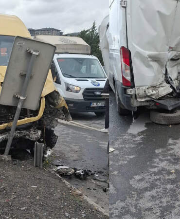 Başakşehir’de Zincirleme Kaza! Yaralılar Var