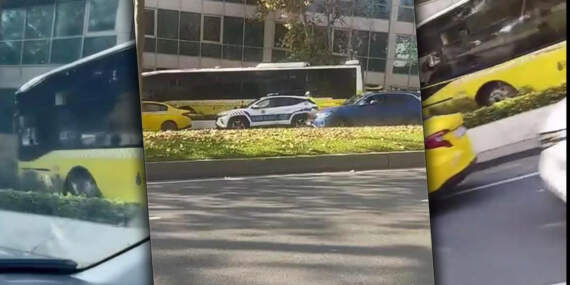 Beşiktaş’ta İETT Otobüsü Kaza Yaptı! Ekipler Sevk Edildi