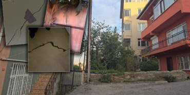 Beykoz’da Korkutan Görüntüler! 2 Bina Mühürlendi