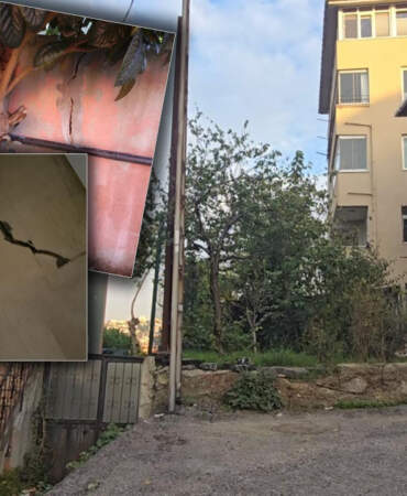 Beykoz’da Korkutan Görüntüler! 2 Bina Mühürlendi