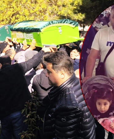 Çok Büyük Acı… Böcek Ailesinden Anne ve İki Çocuğu Yan Yana Defnedildi