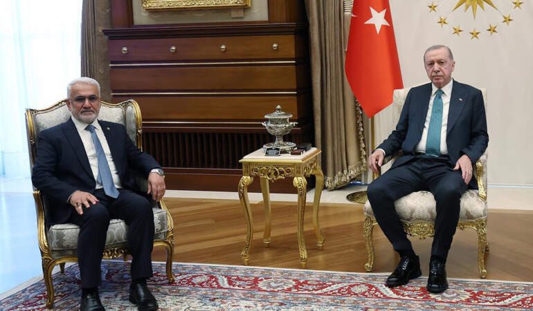 Cumhurbaşkanı Erdoğan ile Yapıcıoğlu Arasında Sürpriz Görüşme