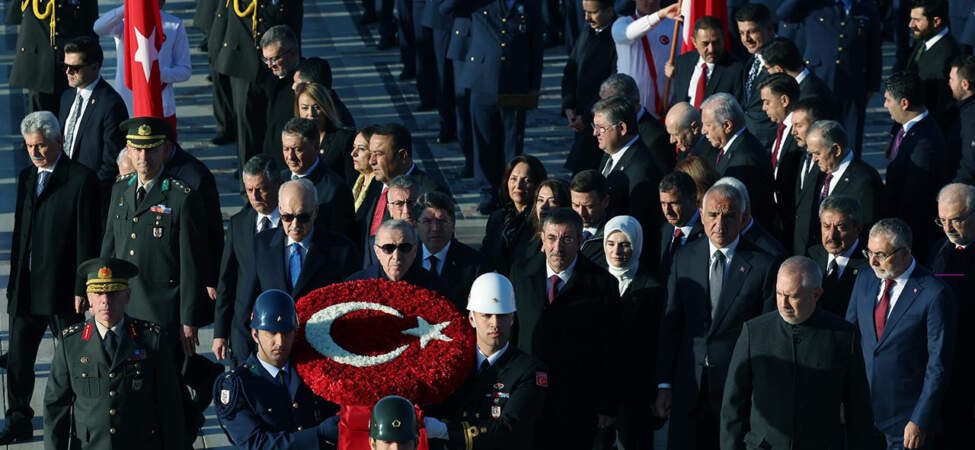 Atatürk’ün Vefatının 87. Yılı: Cumhurbaşkanı Erdoğan ve Devlet Erkanı Ata’nın Huzurunda