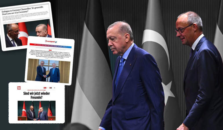 Cumhurbaşkanı Erdoğan’ın Merz’e Gazze Tepkisi Dünyada Gündem Oldu! Avrupa Basını Türkiye’yi Konuşuyor