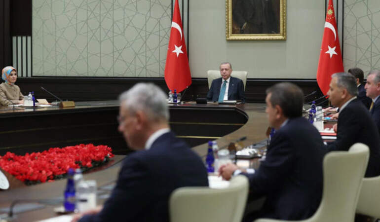 Cumhurbaşkanlığı Kabinesi, Beştepe’de Toplandı