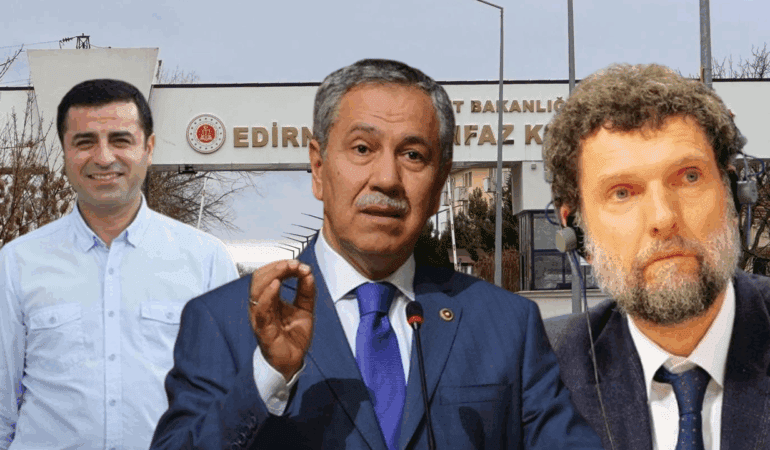 Demirtaş ve Kavala’yla Görüşen Arınç’tan Çarpıcı Açıklama! Tahliye mi Geliyor?