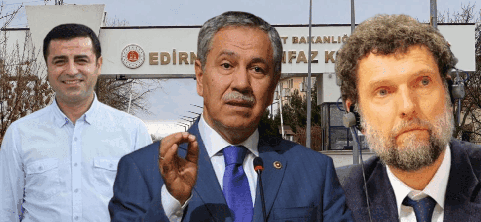 Demirtaş ve Kavala’yla Görüşen Arınç’tan Çarpıcı Açıklama! Tahliye mi Geliyor?