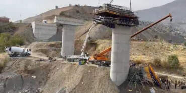 Diyarbakır’da Köprü İnşaatında Facia! Ölü ve Yaralılar Var