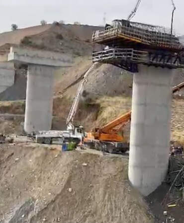 Diyarbakır’da Köprü İnşaatında Facia! Ölü ve Yaralılar Var