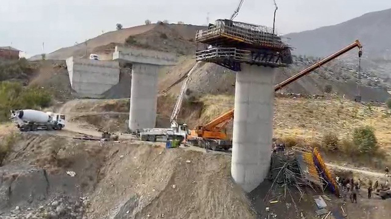 Diyarbakır’da Köprü İnşaatında Facia! Ölü ve Yaralılar Var