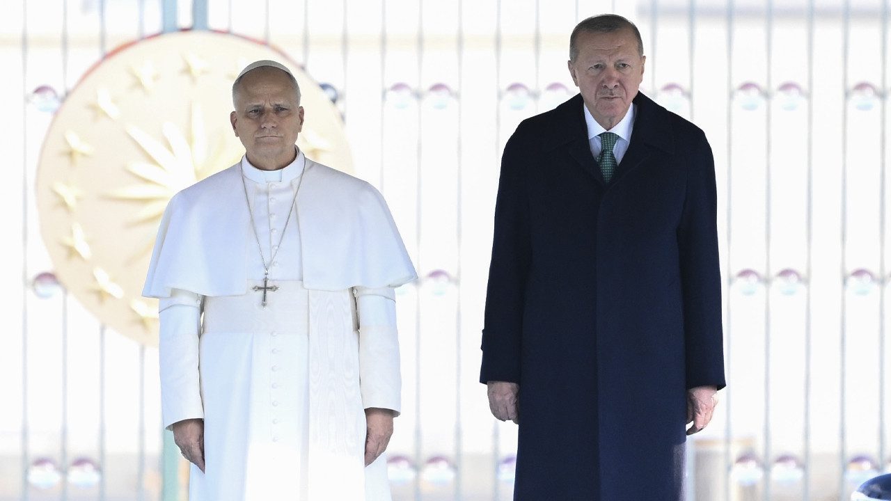 Papa 14. Leo Ankara’da! Cumhurbaşkanı Erdoğan Görüşme Sonrası Konuşuyor