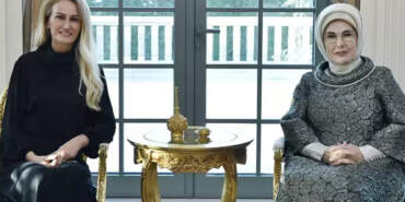 Emine Erdoğan, KKTC Cumhurbaşkanı’nın Eşi Nilden Bektaş Erhürman İle Görüştü
