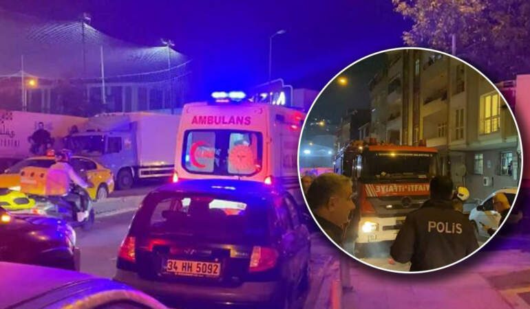 Esenler’de 5 Katlı Binada Yangın! 15 Yaralı